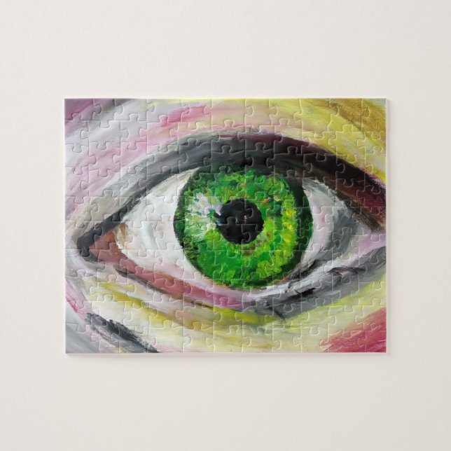 Puzzle OEil vert (Horizontal)