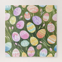 Œufs de Pâques pastel | Belle aquarelle de printem