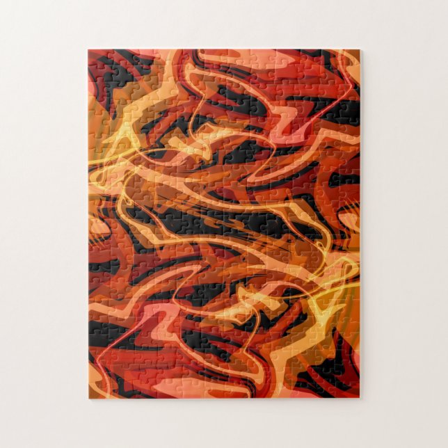 Puzzle Oeufs et poivrons égratignés (Vertical)