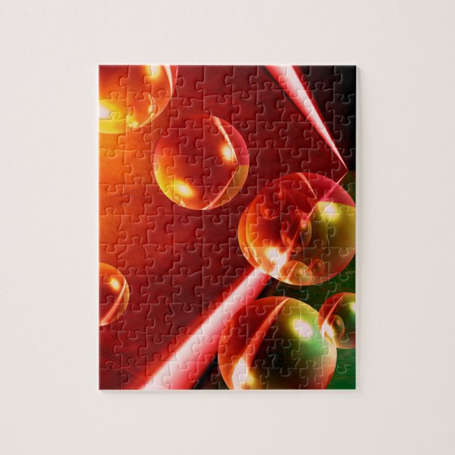 Puzzle Oeuvre Abstraite contemporaine de Serdar Hizli (Vertical)