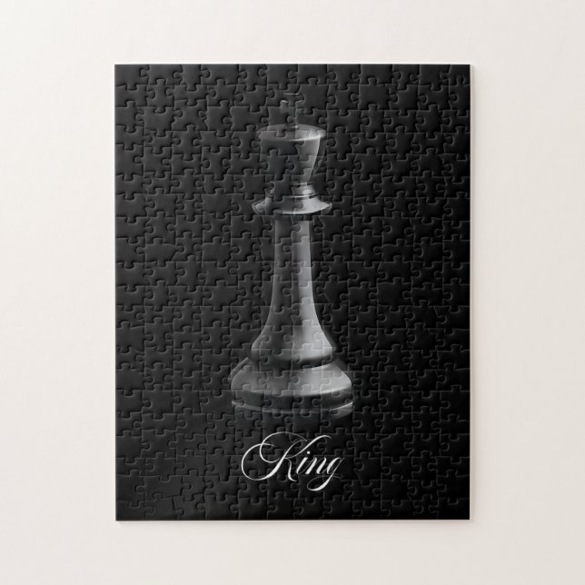 Puzzle OEuvre d'échecs du roi OEuvre d'Halloween (Vertical)