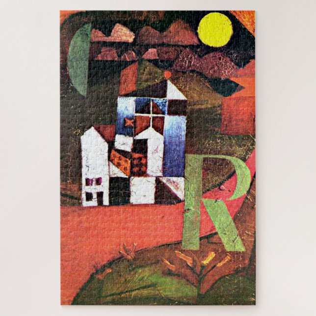 Puzzle Oeuvres d'art Paul Klee, Villa R (Vertical)