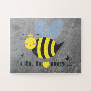 Puzzle Oh Honey Valentines reine Bee caractère avec tiara