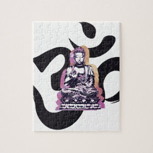 Puzzle Ohm de Buddah de coucher du soleil