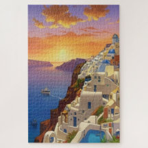 Oia, Santorin, Grèce Art