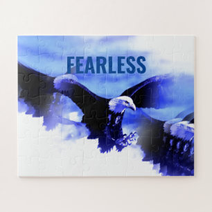 Puzzle Oigle sans peur Motivational Courage Artwork