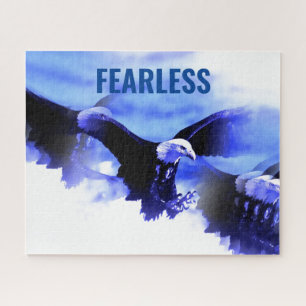 Puzzle Oigle sans peur Motivational Courage Artwork