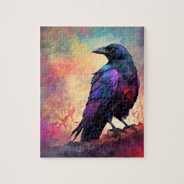 Puzzle Oiseau corbeau 97 (Vertical)