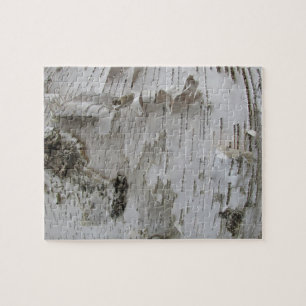 Puzzle Oiseau d'arbre de bouleau Peelé Vieux art photo