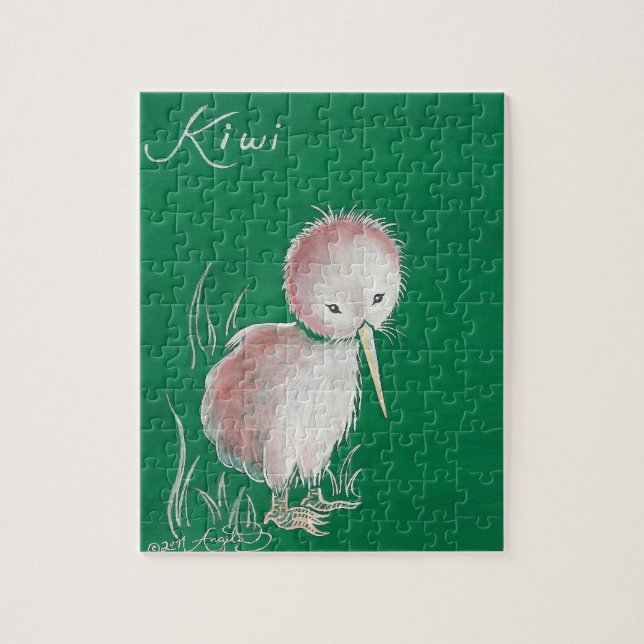Puzzle Oiseau de kiwi de la Nouvelle Zélande (Vertical)