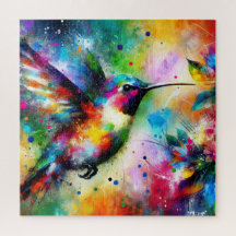 Oiseau de mer couleur impressionniste