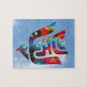 Puzzle Oiseau de paix