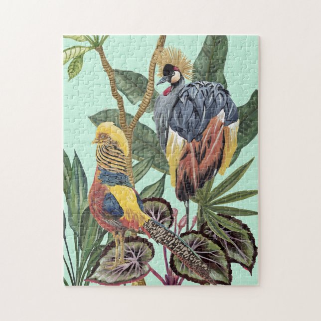 Puzzle Oiseaux au Paradis - Grands Oiseaux (Vertical)