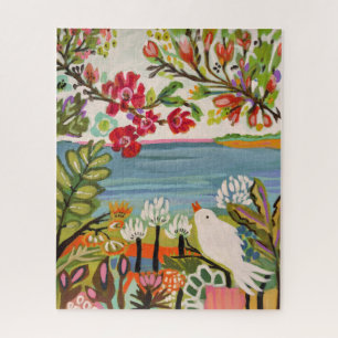 Puzzle Oiseaux dans le jardin