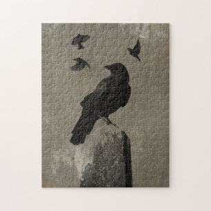 Puzzle Oiseaux gothiques