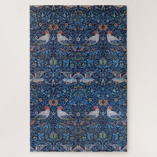 Puzzle Oiseaux, William Morris (Vertical)