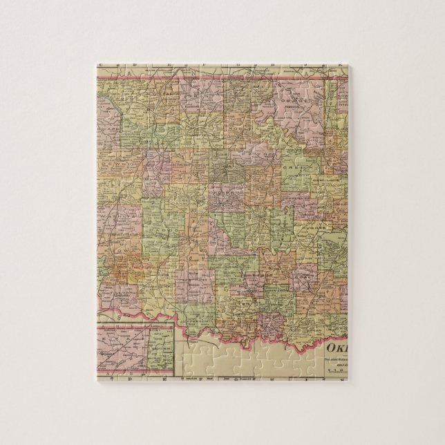 Puzzle Oklahoma (Vertical)