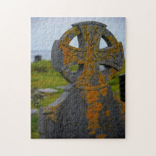 Puzzle Old Celtic Cross Galway Irlande.