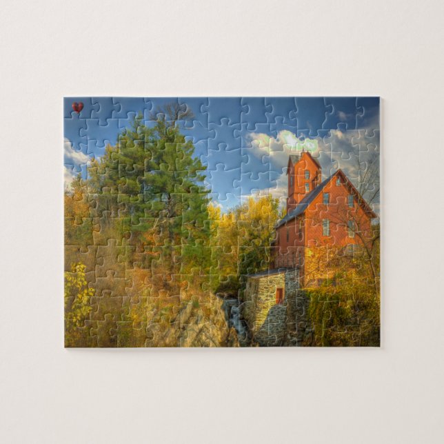 Puzzle Old Mill dans le Vermont (Horizontal)