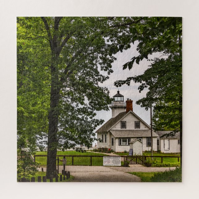 Puzzle Old Mission Lighthouse - 676 pièce (Vertical)