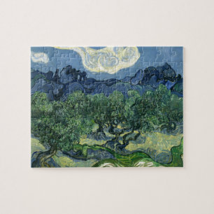Puzzle Olive Trees by Van Gogh Painting Art