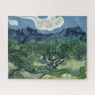 Puzzle Olive Trees by Van Gogh Painting Art