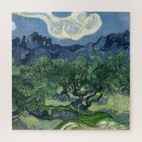 Olive Trees par Van Gogh Peinture Art