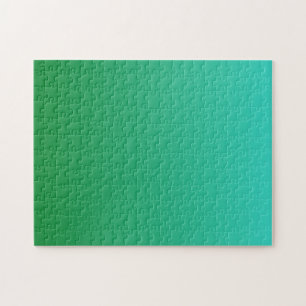 Puzzle Ombre verte turquoise