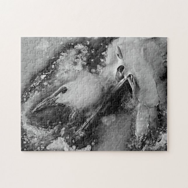 Puzzle On dirait un canard mais ce n'est pas Abstrait (Horizontal)
