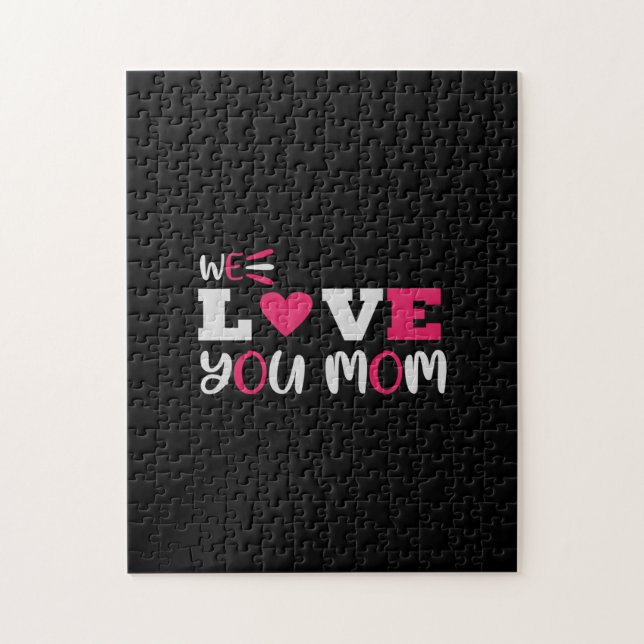 Puzzle on t'aime maman (Vertical)