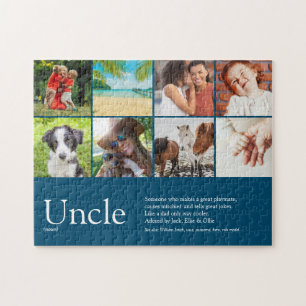 Puzzle Oncle Citation Moderne Collage Photo Amusant
