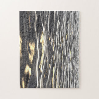 Puzzle ondes de coucher du soleil