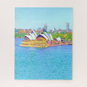 Puzzle Opera House Sydney Vue sur le port Jigsaw Puzzl