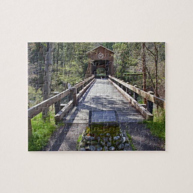 Puzzle OR, comté de Jackson, pont couvert de McKee (Horizontal)