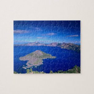 Puzzle OR, parc national de Crater Lake, île de Wizard e