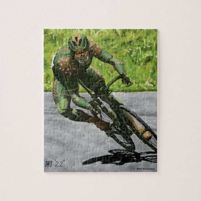 Puzzle Orc Cycliste Vélo Racing Petit Imaginaire Art Puzz (Vertical)