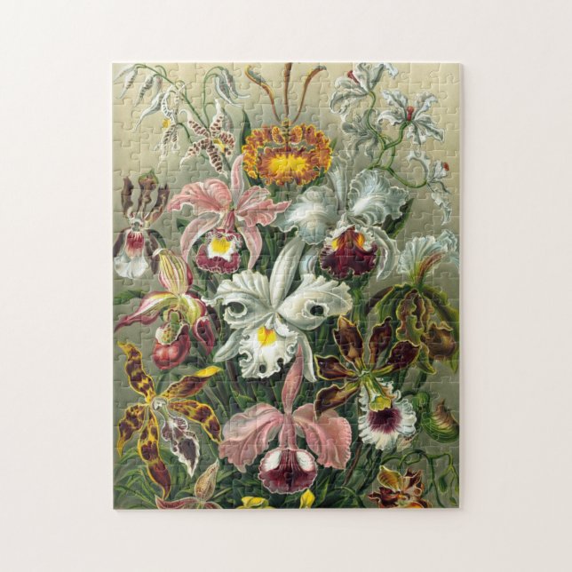 Puzzle Orchidées (Vertical)