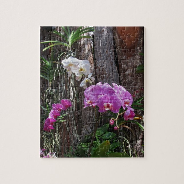Puzzle Orchidées tropicales (Vertical)