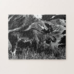 Puzzle Orignal mâle d'Alaska USA vintage 1970