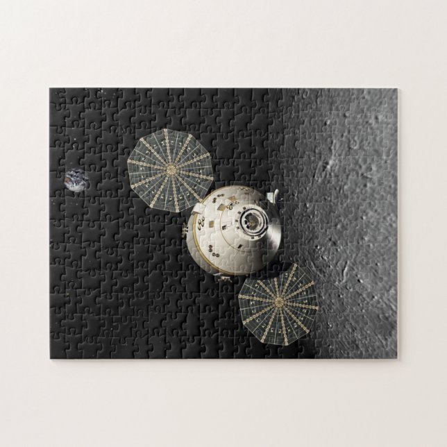 Puzzle Orion Spacecraft en Orbite lunaire (Horizontal)