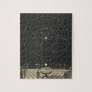 Puzzle Orrerie, système solaire