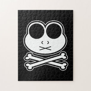 Puzzle Os croisé de grenouille