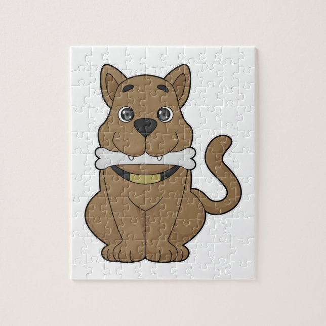 Puzzle Os de chien (Vertical)