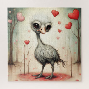 Puzzle Ostrich Love 2