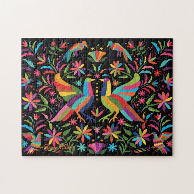 Puzzle Otomi mexicain (Horizontal)