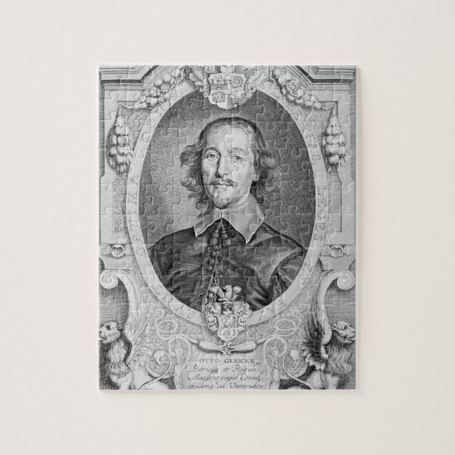 Puzzle Otto von Guericke (1602-86) de 'DES de portraits (Vertical)