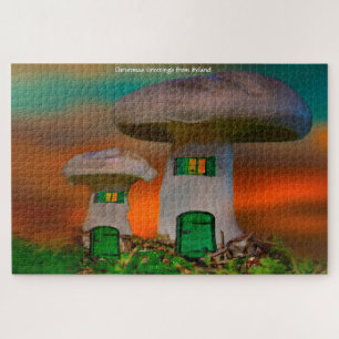Puzzle Où les Leprechauns ou les petites gens vivent.