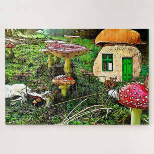 Puzzle Où les Leprechauns ou les petites gens vivent.