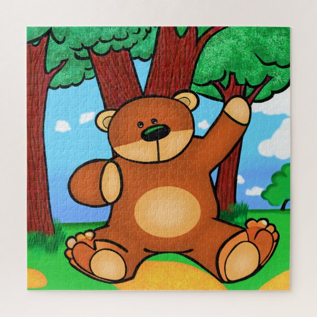 Puzzle Ours dans la prairie - Ours dans la prairie (Vertical)