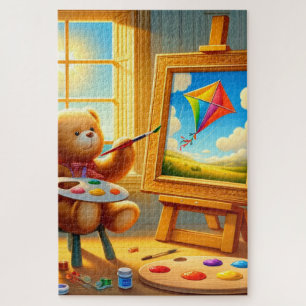 Puzzle Ours de peinture